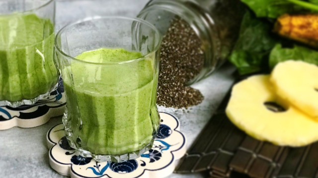 Ödem Attırır: Yeşil Smoothie