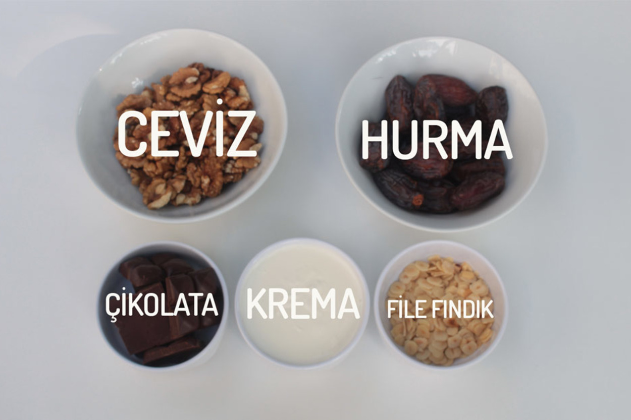 Durduk Yere Mutfağa Sokar: Çikolata Kaplı Hurma [İZLE]