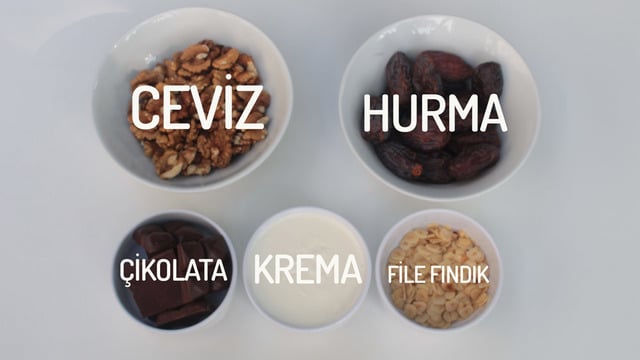 Durduk Yere Mutfağa Sokar: Çikolata Kaplı Hurma [İZLE]