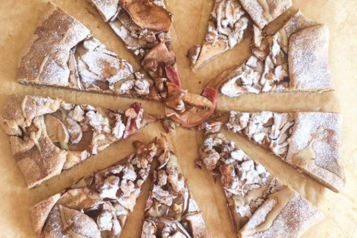 Seni Mest Edecek: Tahinli Elmalı Galette