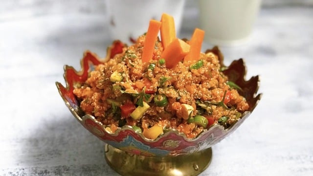 Tam Protein İçeren: Kinoa Kısırı