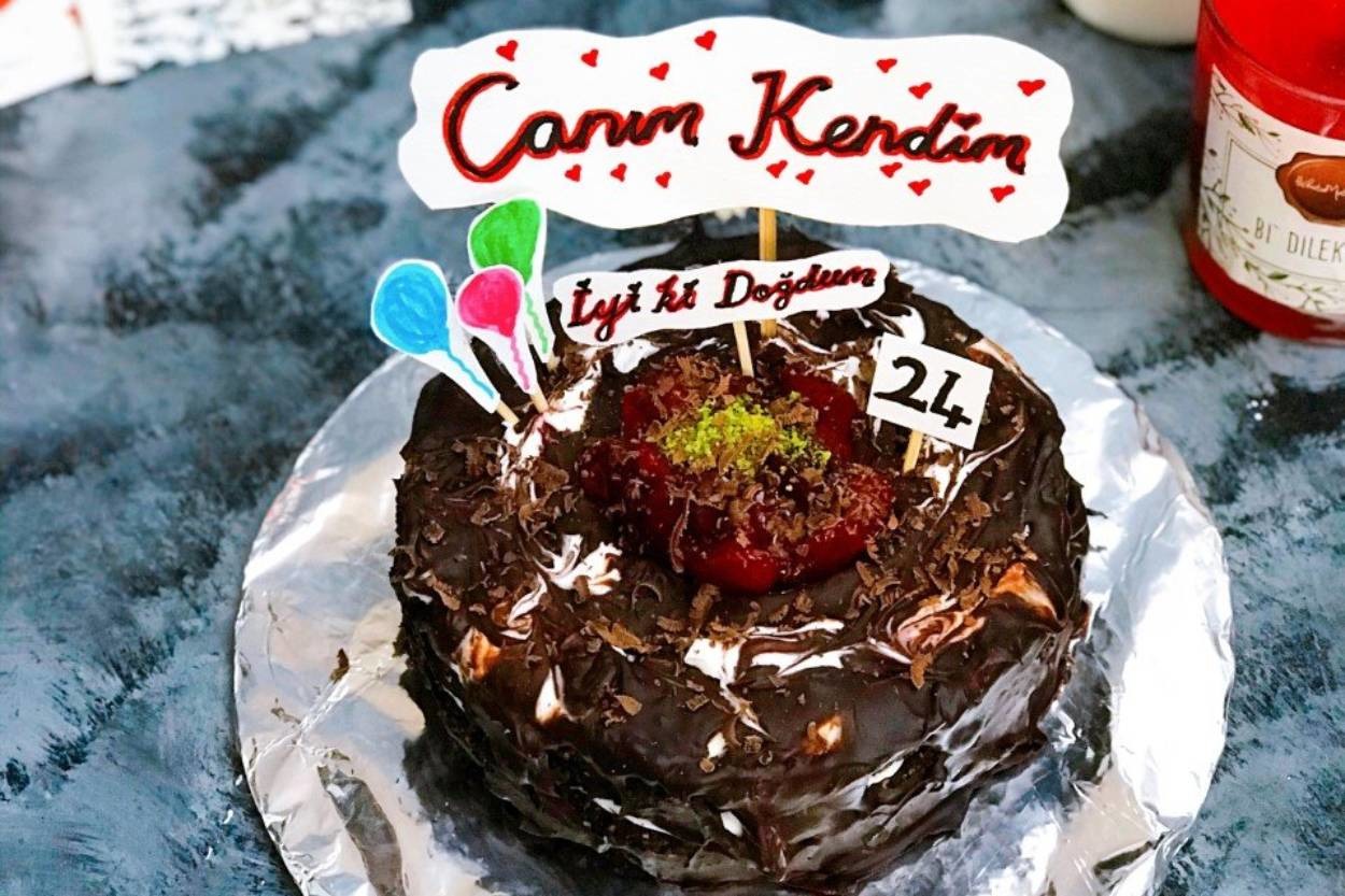 Doğum Günlerine: Fit Canım Kendim Pastası