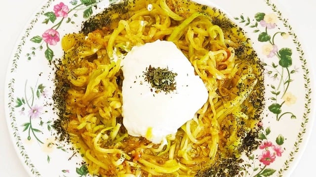 Sofraların Vazgeçilmezi Olacak: Kabak Spagetti