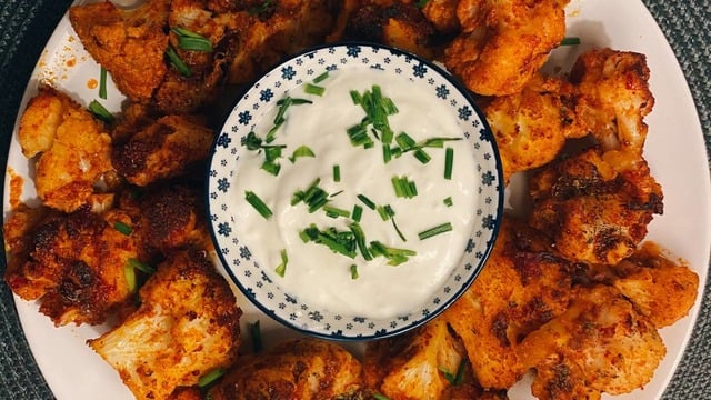 Harika Bir Atıştırmalık: Buffalo Soslu Karnabahar