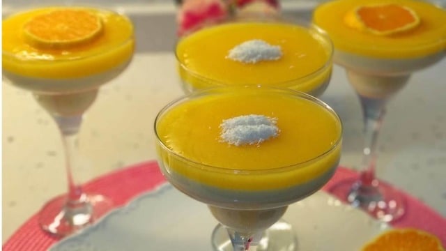 Hafif ve Kolay: Portakal Soslu Muhallebi