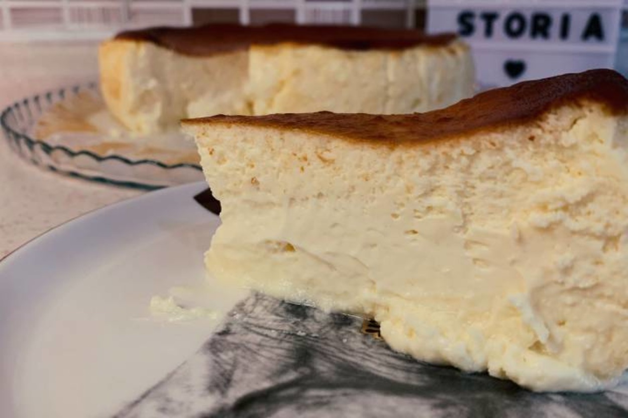 Az Malzemeyle: Kıvamında San Sebastian Cheesecake