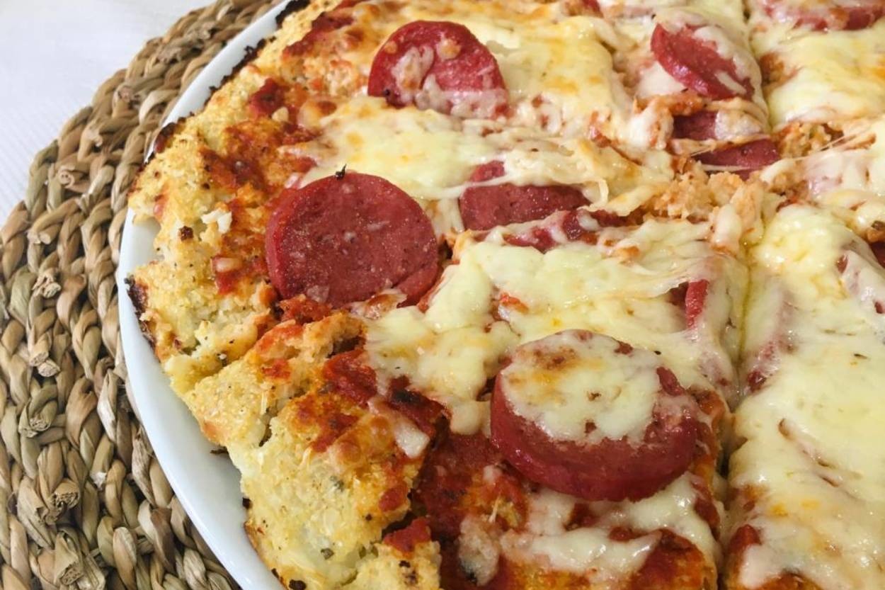 Dilediğiniz Gibi Hazırlayabileceğiniz: Karnabahar Tabanlı Pizza