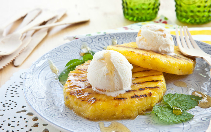 Dondurmalı Kızarmış Ananas Tarifi