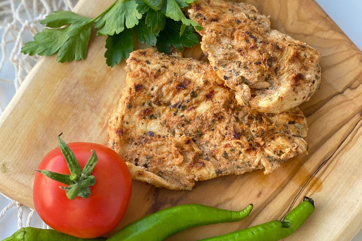 Bol Proteinli Yemeklere: Izgara Tavuk