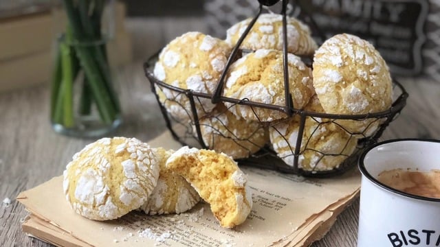 Aroması ve Kıvamıyla: Limonlu Çatlak Kurabiye