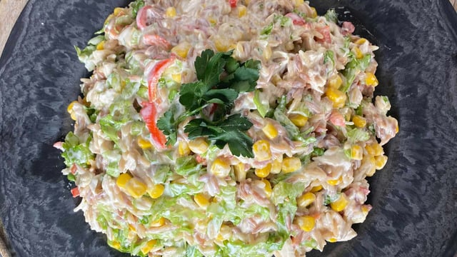 Tadı Damakta Kalır: Tavuklu Şehriye Salatası