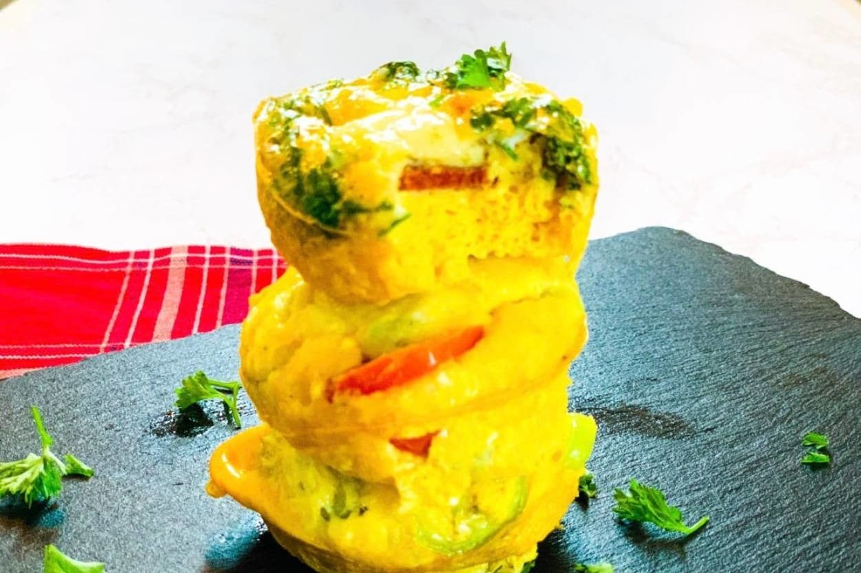 Farklı Bir Omlet: Yumurtalı Muffin