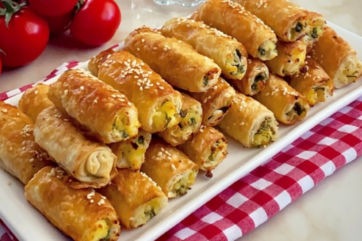 Çaylar Demlensin: Çıtır Peynirli Börek