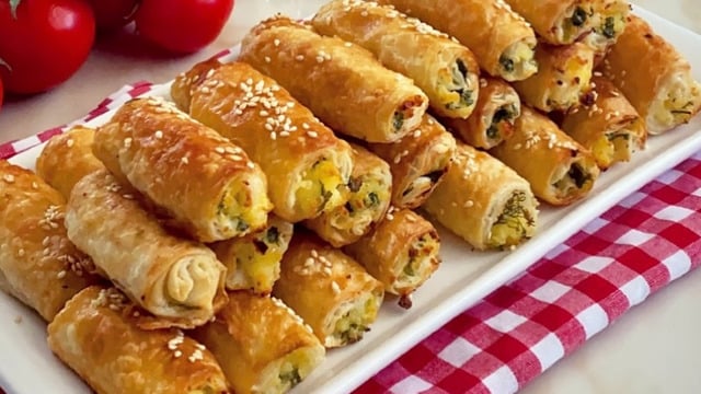 Çaylar Demlensin: Çıtır Peynirli Börek