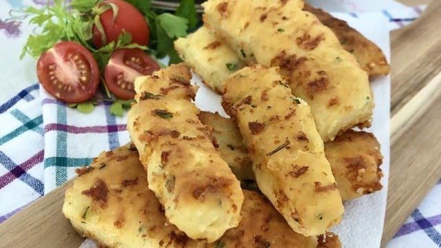 Hafta Sonu Gelsin: Mayasız Peynirli Hamur Kızartması