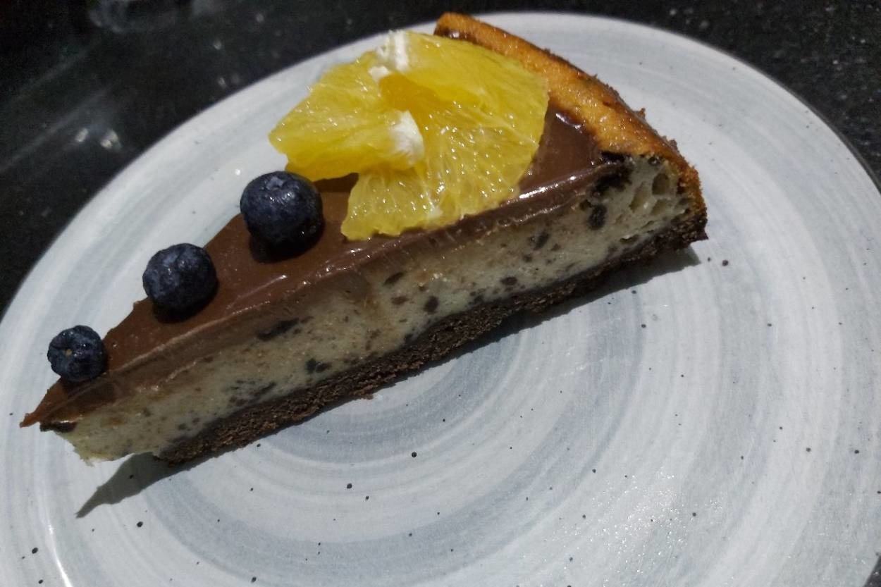 Sizleri Mest Edecek: Çikolatalı Bisküvili Cheesecake