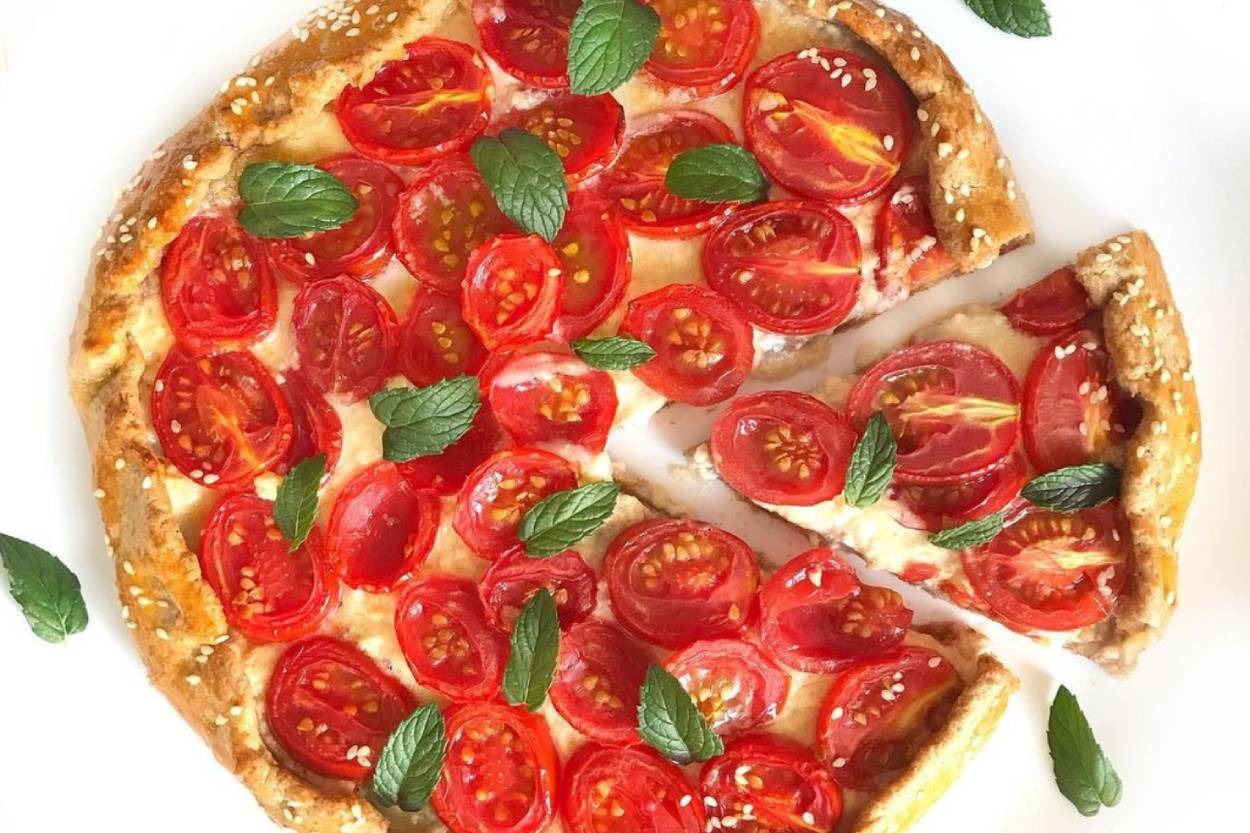 Mutlaka Deneyin: Domatesli Galette