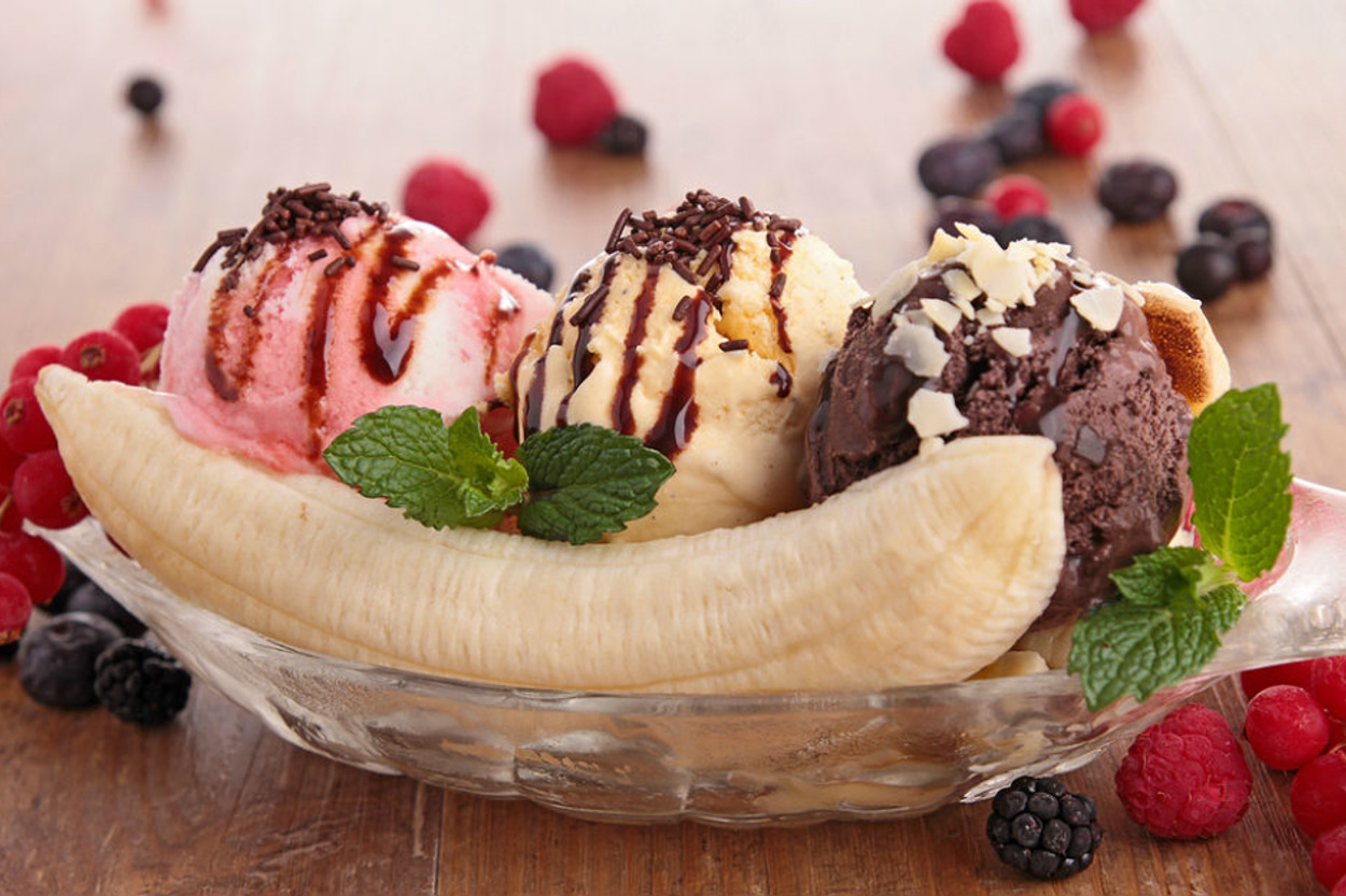 Bir Muz Tatlısı: Banana Split
