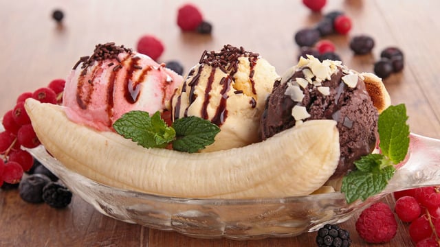 Bir Muz Tatlısı: Banana Split
