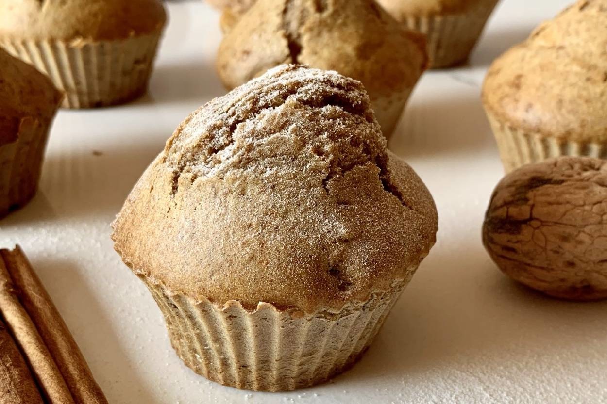 Tam Bir Kış Keki: Elmalı Tarçınlı Muffin