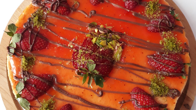 Görsel Şölen: Karışık Meyveli Cheesecake