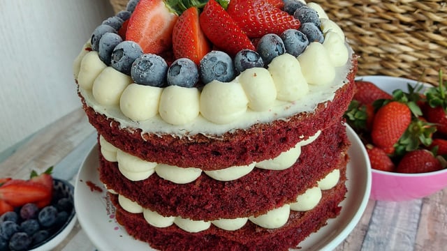 Red Velvet Olarak Bilinir: Kırmızı Kadife Kek