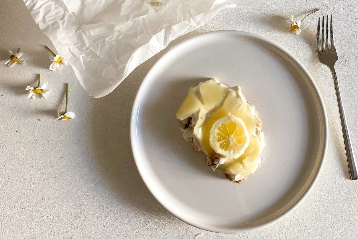 En Hafifinden Pişmeyen: Limonlu Raw Cheesecake