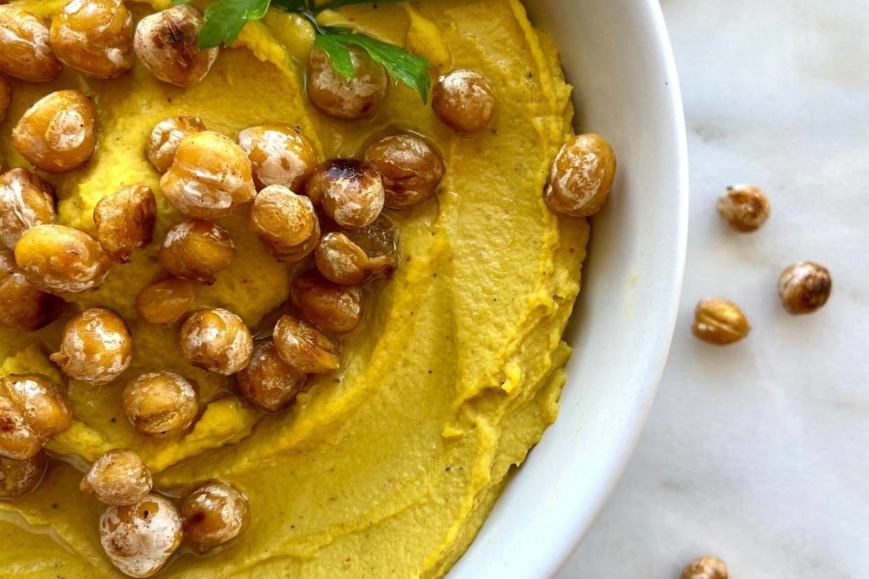 Favori Mezeniz Olacak: Nohutlu Çıtır Humus