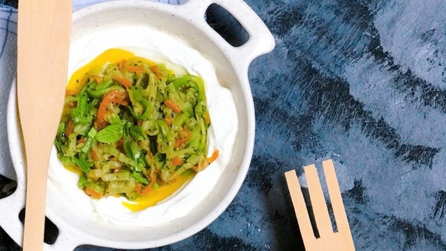 Düşük Kalorili: Kabak Spagetti