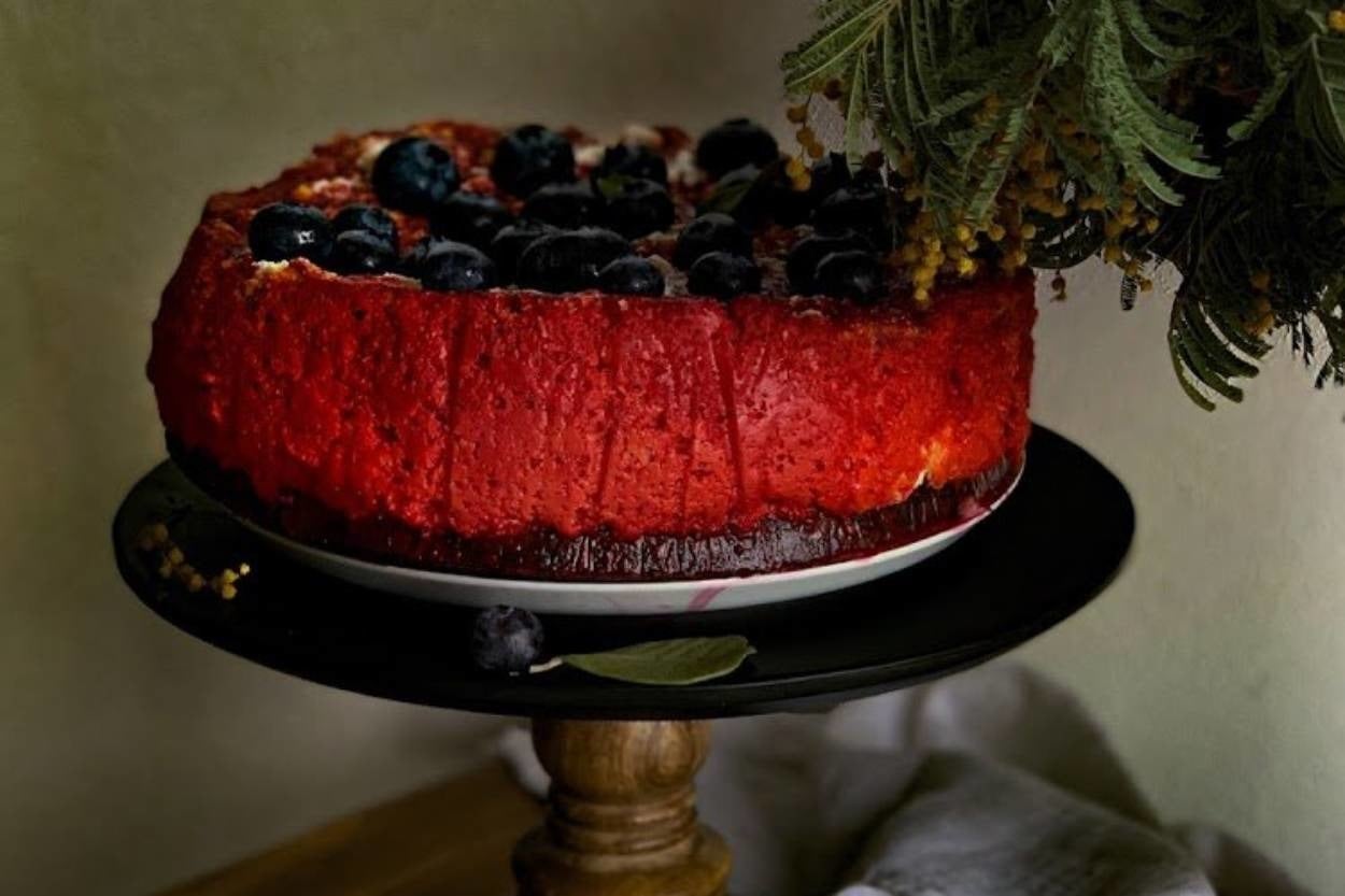 Canlı ve Güçlü Yapısıyla: Pancarlı Cheesecake