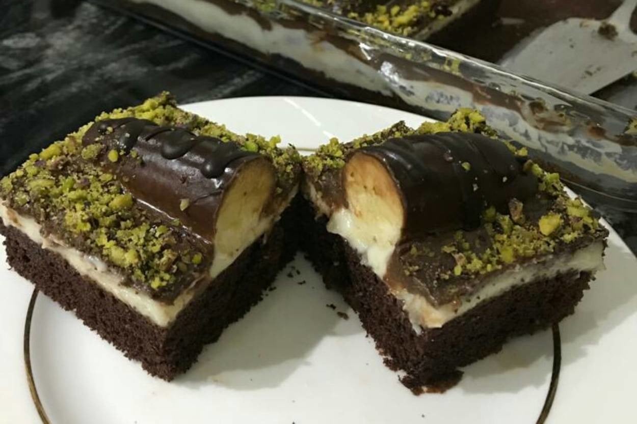 Tadı ve Görünümü Enfes: Malaga Pastası