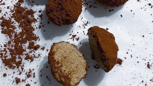 Rafine Şeker İçermeyen: Tiramisu Topları