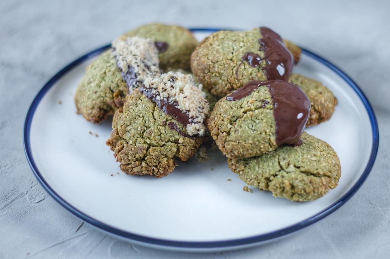 Enfes Görünümüyle: Matcha Kurabiye