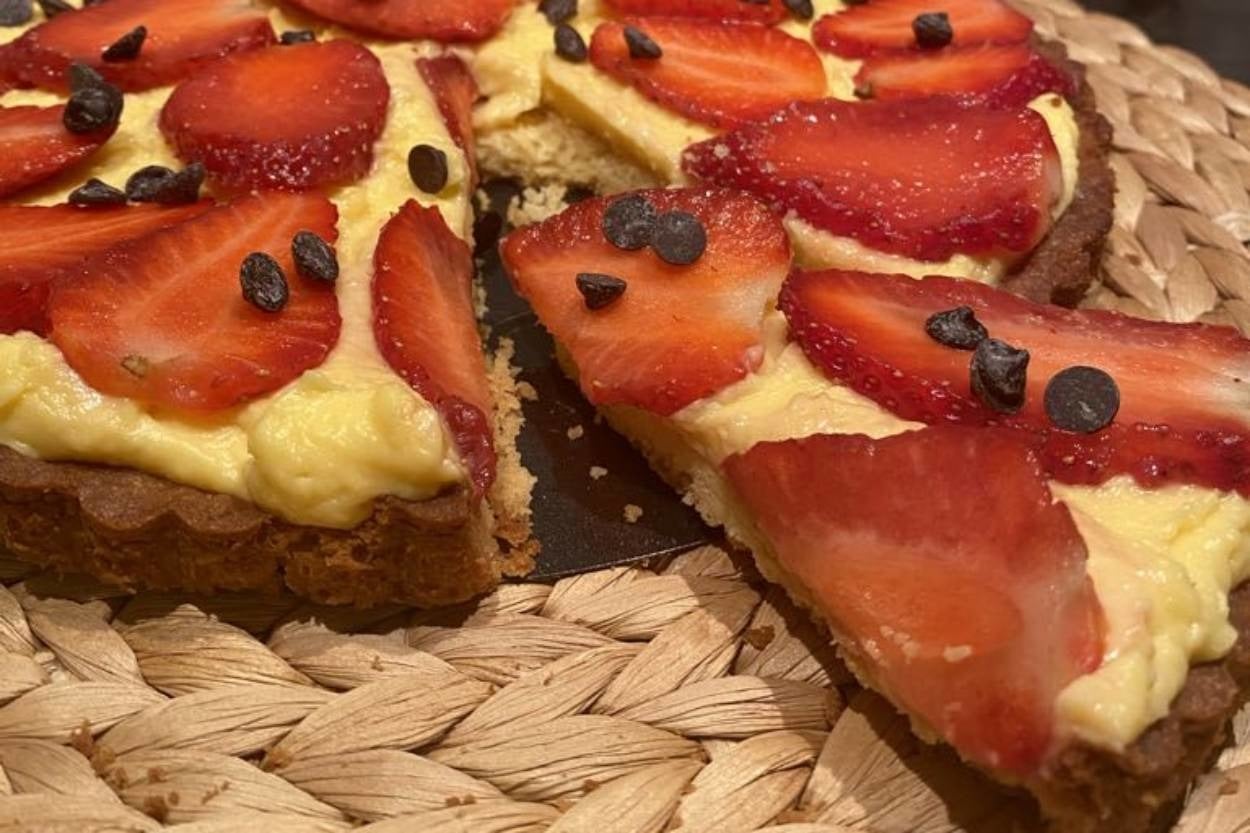 Şık Tarzıyla: Çilekli Tart