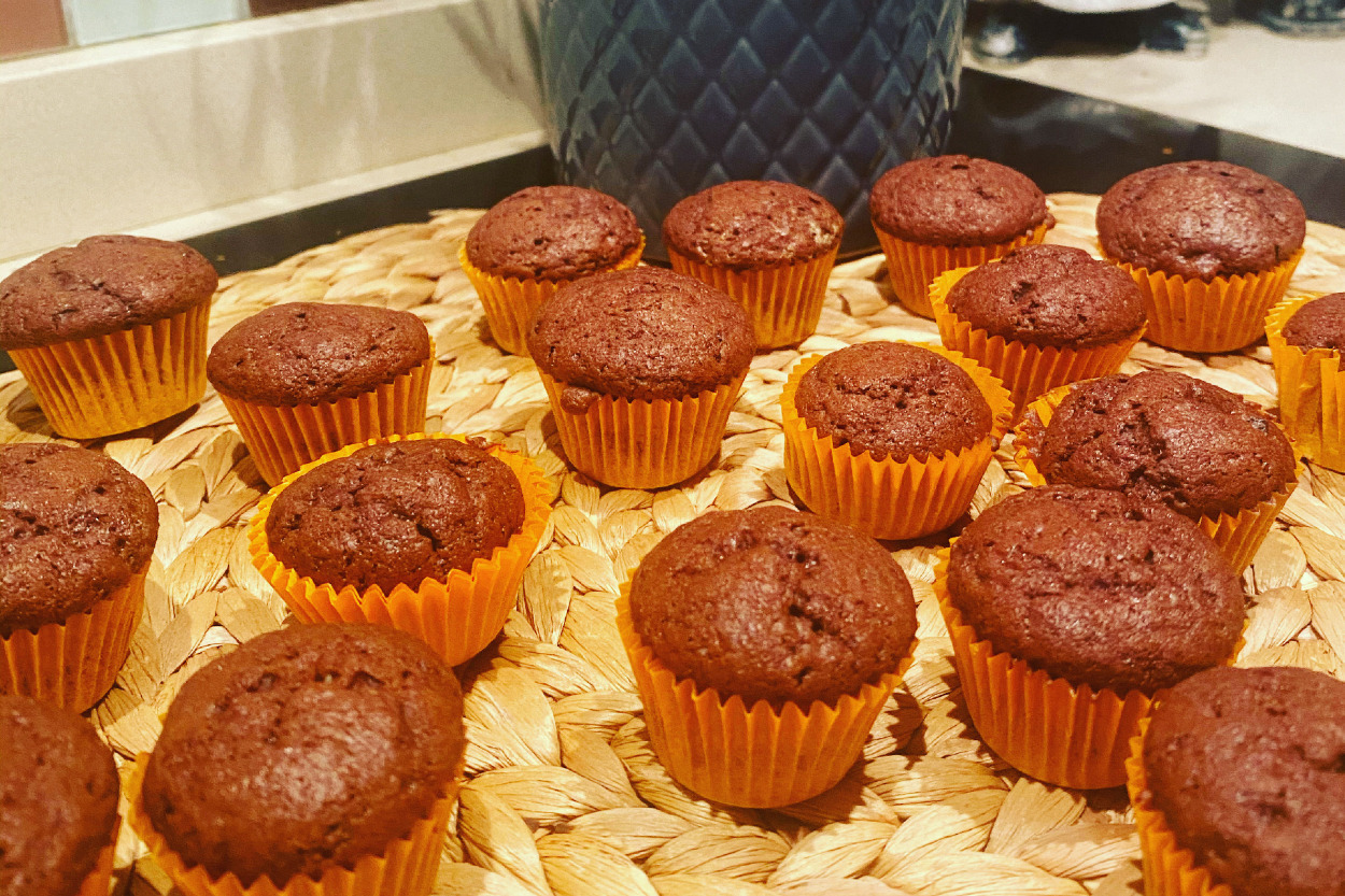 Çay Saatlerine Lezzet Katar: Çikolatalı Mini Muffin