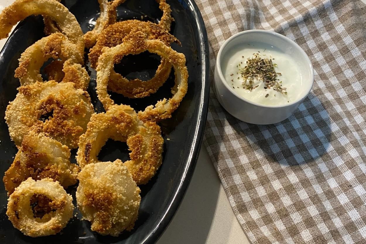 Yağda Kızarmayan: Yağsız Soğan Halkası