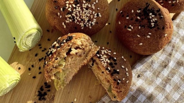 Siyez Unundan: Pırasalı Fit Poğaça