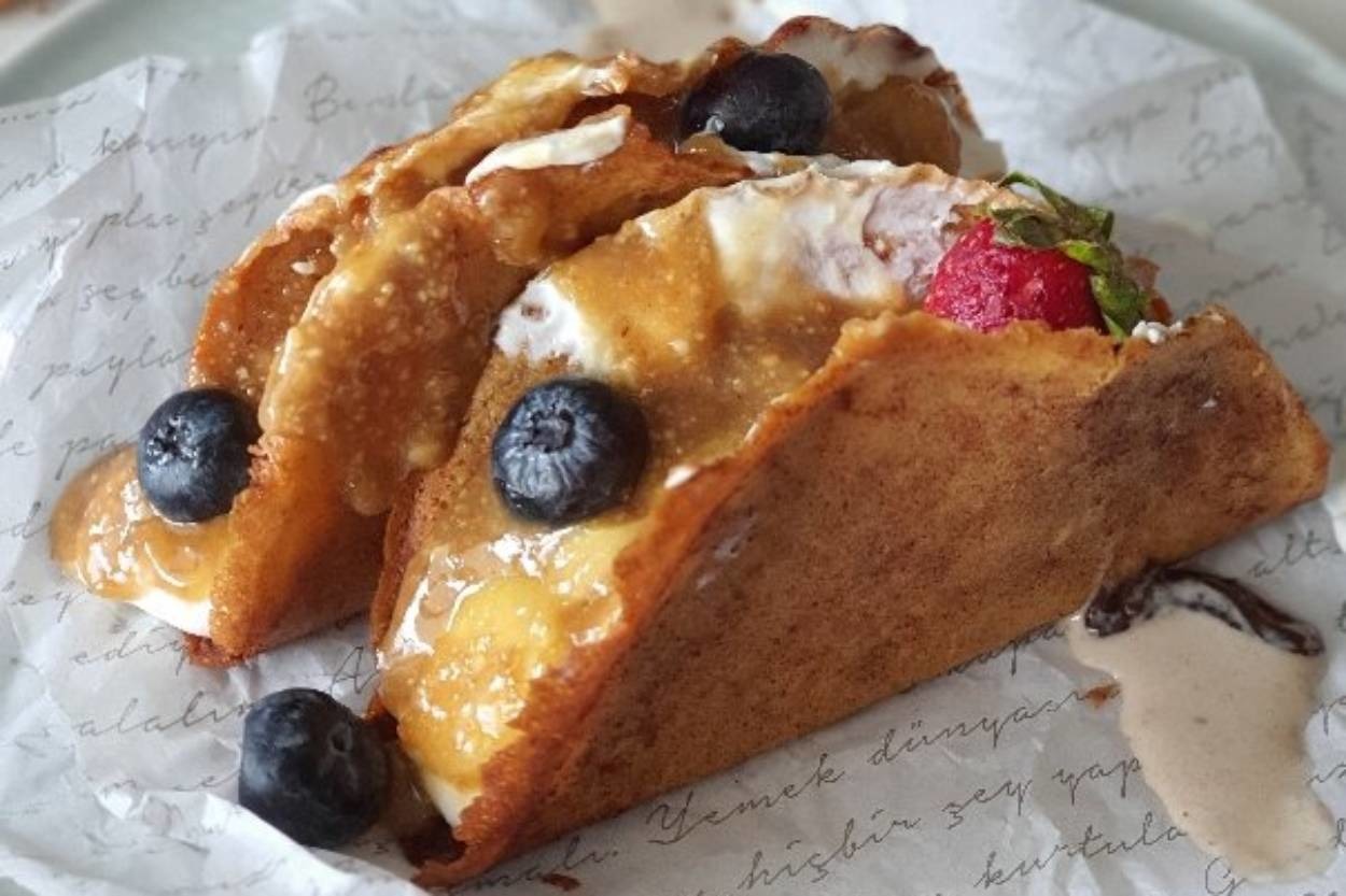 Kahvaltılara Hazır: Krep Taco