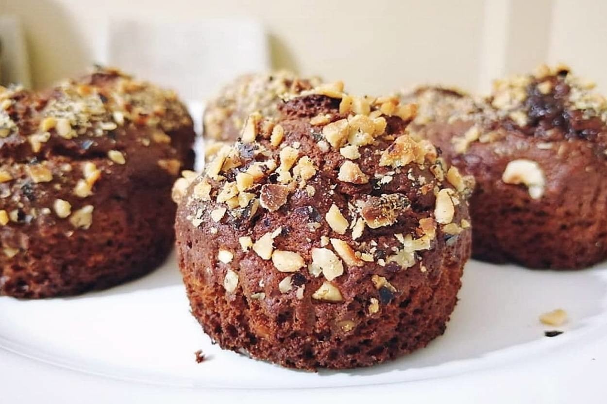 Hızlıca Hazırlanacak: Muzlu Çikolatalı Muffin