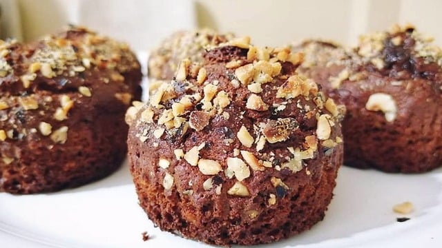 Hızlıca Hazırlanacak: Muzlu Çikolatalı Muffin