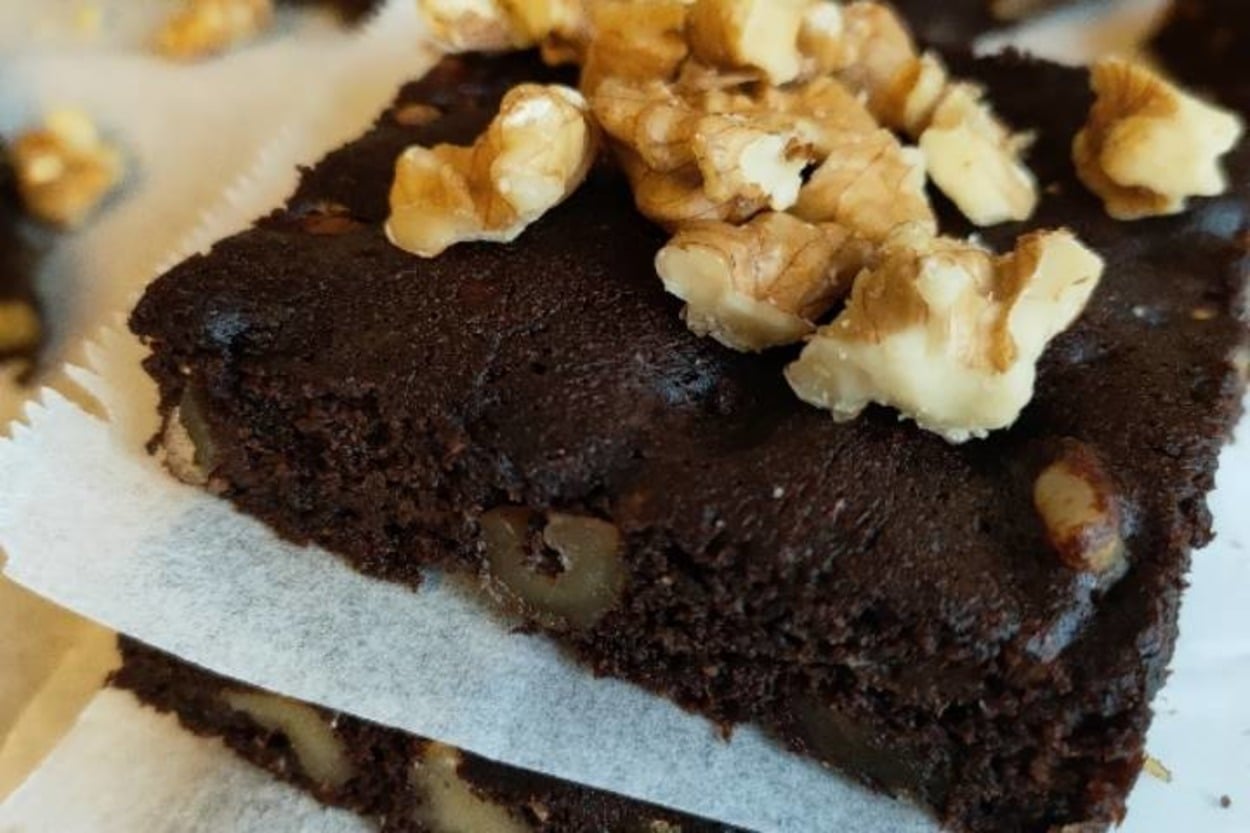 Diyette de Mümkün: Şekersiz Fit Brownie