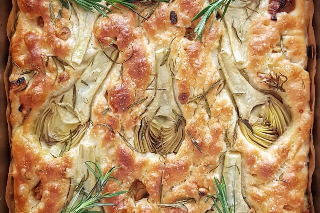 Mis Kokulu: Enginarlı Foccacia