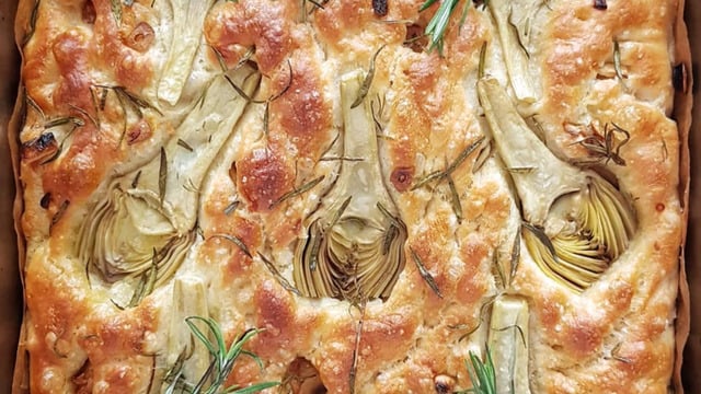 Mis Kokulu: Enginarlı Foccacia