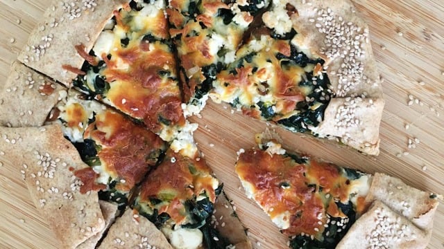 Hafif ve Doyurucu: Ispanaklı Peynirli Fit Galette