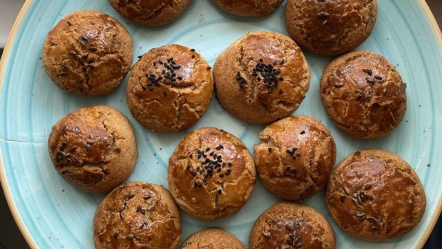 Fit Lezzetler: Tam Buğday Unlu Dereotlu Poğaça