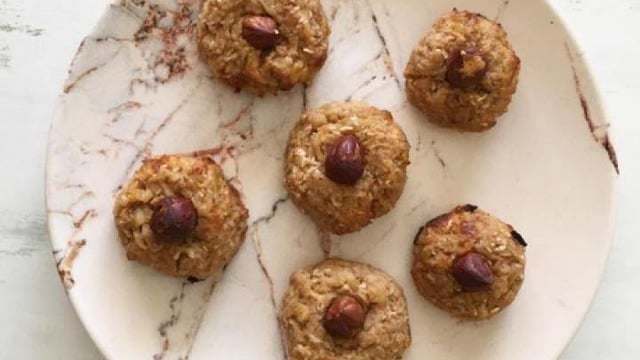 Unsuz ve Rafine Şekersiz: Fit Elmalı Kurabiye