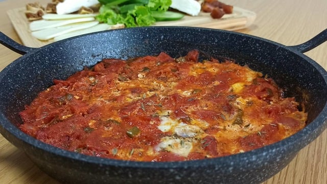 Malzemeleri Toparlayın: Menemen