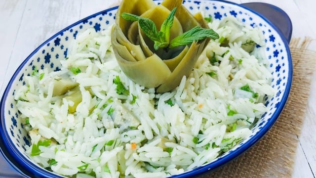 En Leziz Haliyle: Enginarlı Otlu Basmati Pilavı