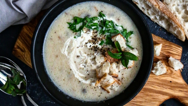 Kaşık Kaşık Şifa: Kremalı Mantar Çorbası