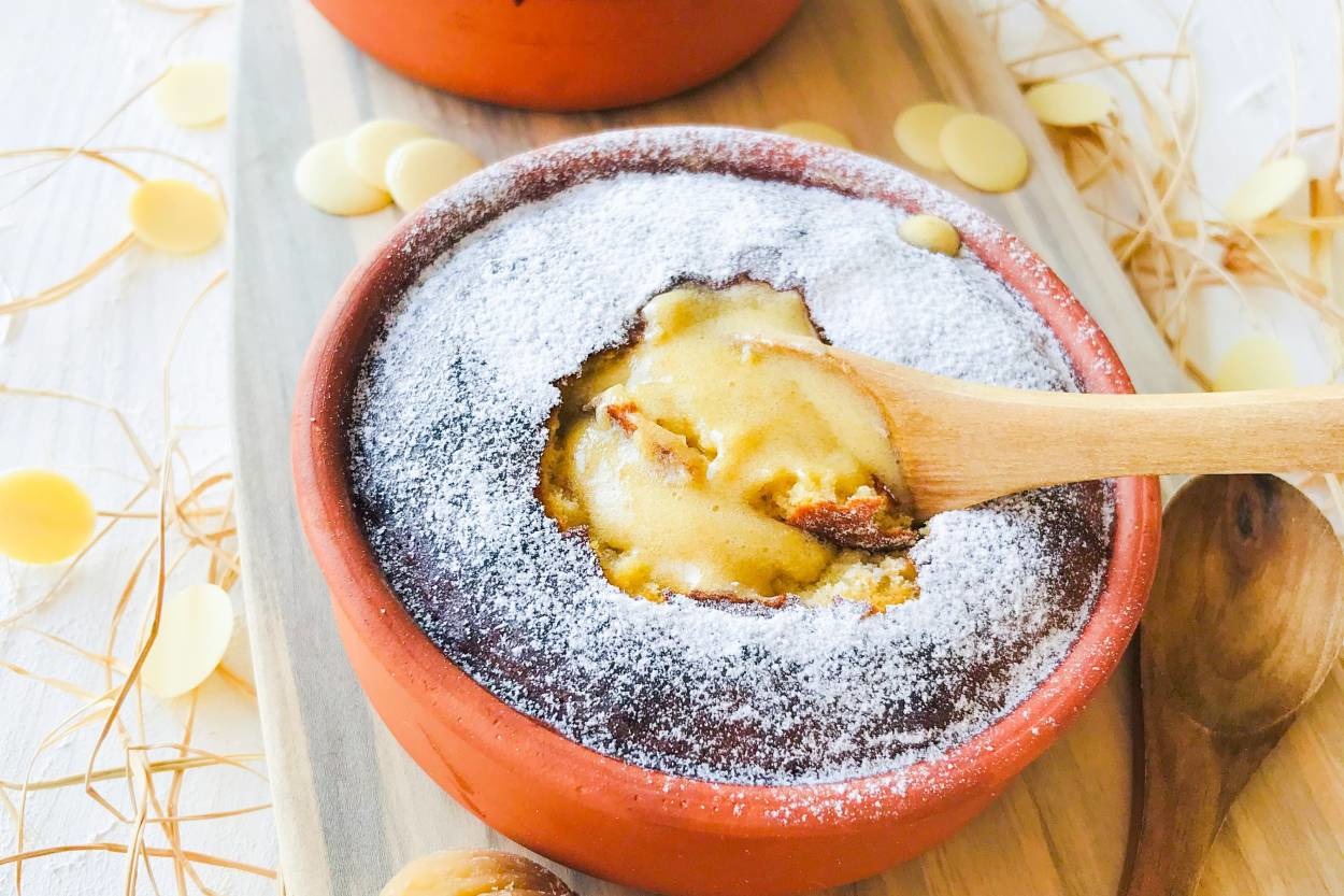 Enfes Buluşma: Beyaz Çikolatalı Kestaneli Sufle